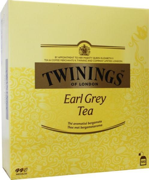 Twinings Earl grey tag - 100 zakjes