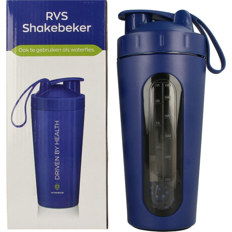 Vitakruid RVS Shakebeker 700ml - 1 stuks