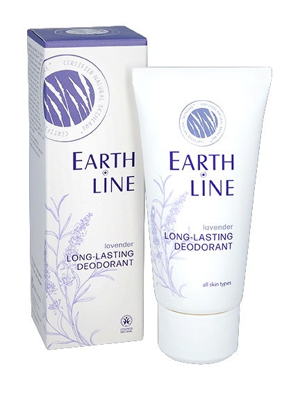 Earth-Line Long lasting deodorant lavender - 50 Milliliter