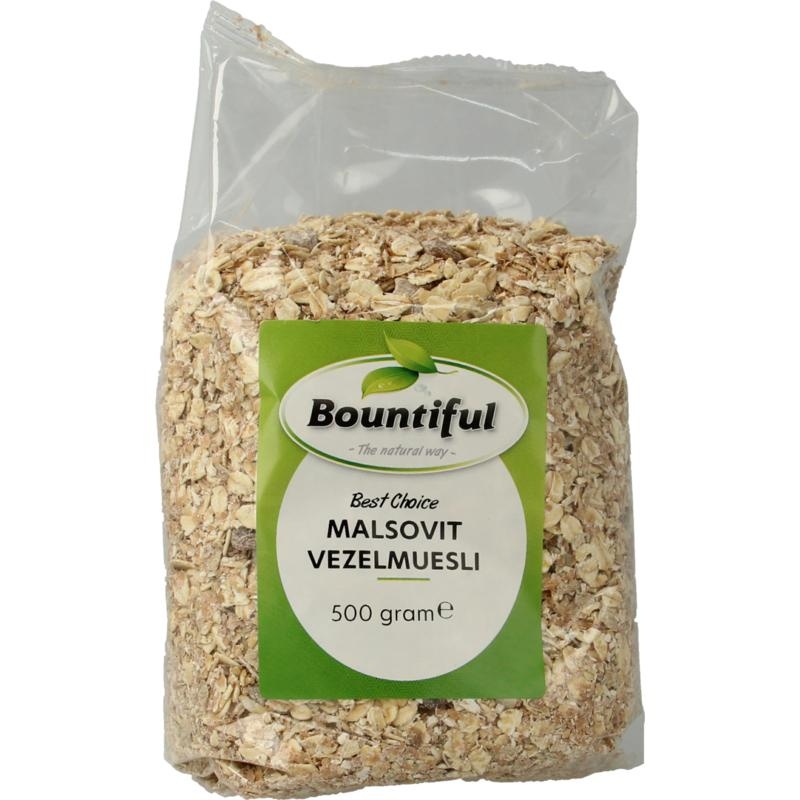 Bountiful Muesli malsovit - 500 gram