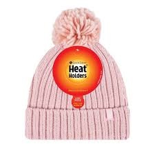 Heat Holders Ladies pom pom hat arden coral one size - 1 stuks