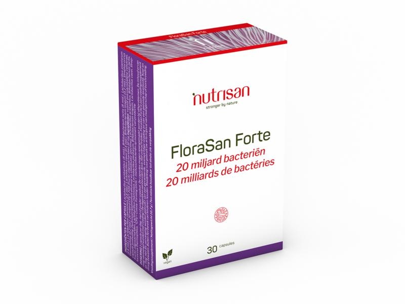 Nutrisan Florasan forte - 30 capsules
