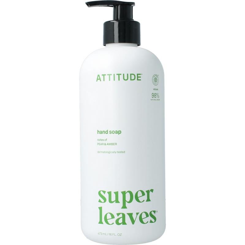 Attitude Super leaves handzeep olive leaves - 473 Milliliter