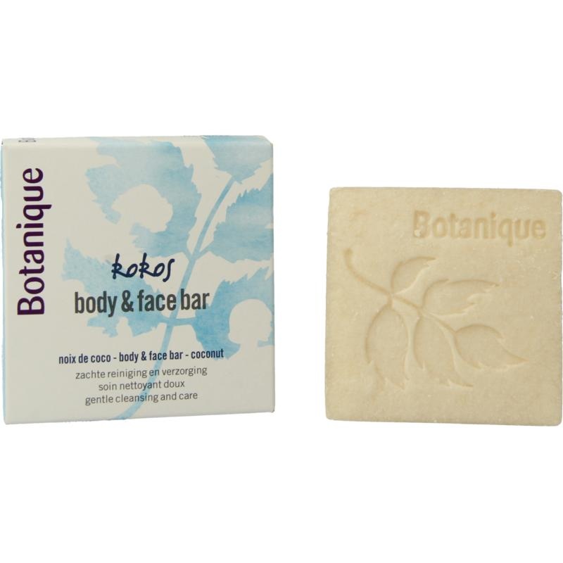 Botanique Kokos body & face bar - 100 gram