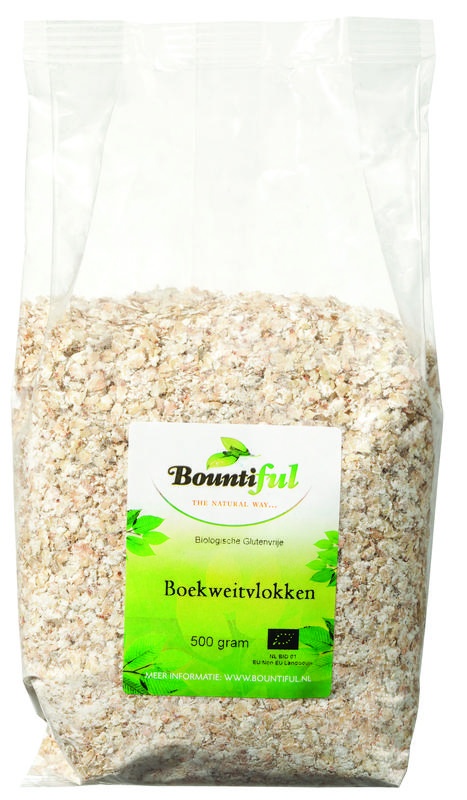 Bountiful Boekweit vlokken glutenvrij - 500 gram