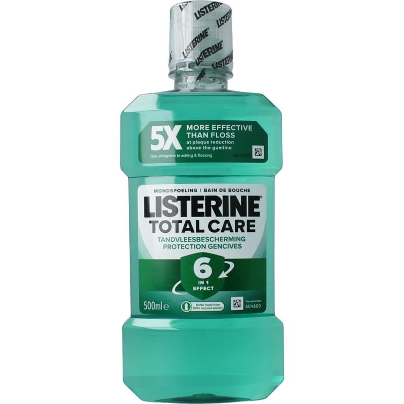 Listerine Mondwater total care tandvleesbescherming - 500 Milliliter