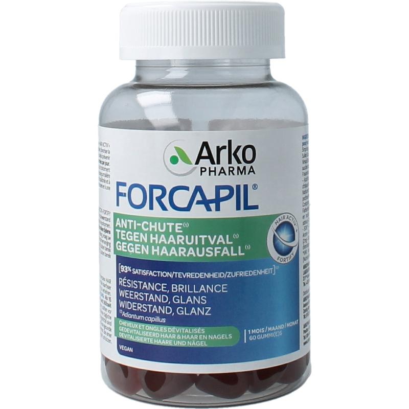 Forcapil Gummies tegen haaruitval - 60 gummies