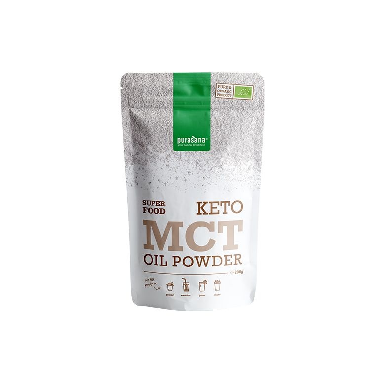 Purasana MCT olie poeder/huile TCM poudre vegan bio - 200 gram