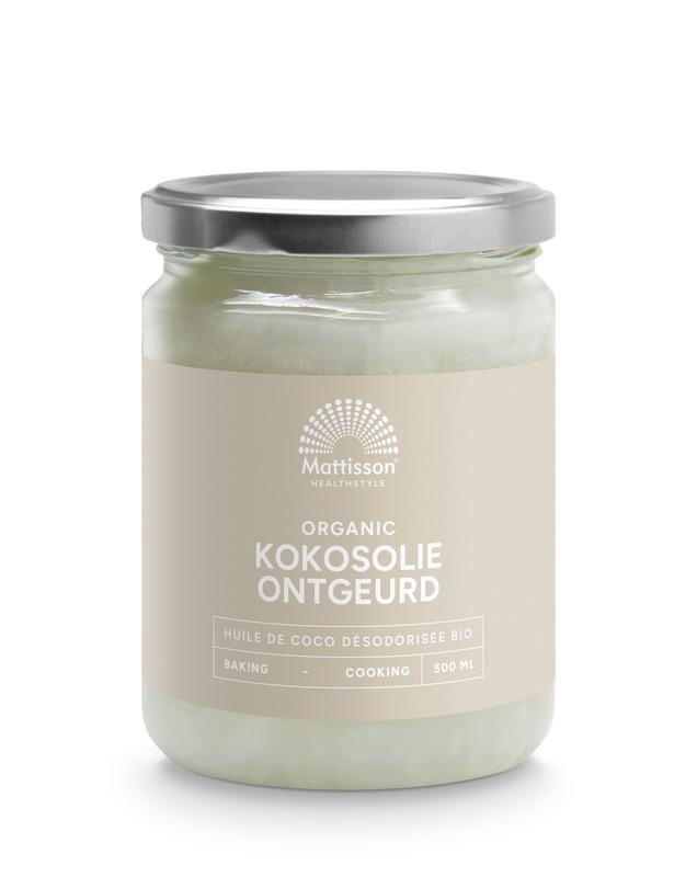 Mattisson Kokosnootolie geurloos - 500 Milliliter