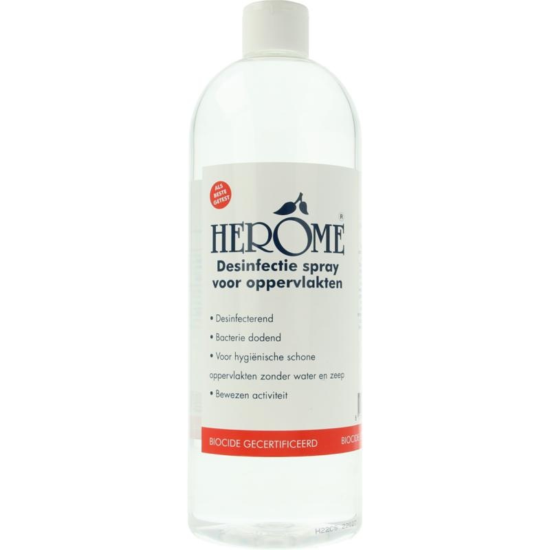 Herome Direct desinfect clip cap navulling - 1 liter