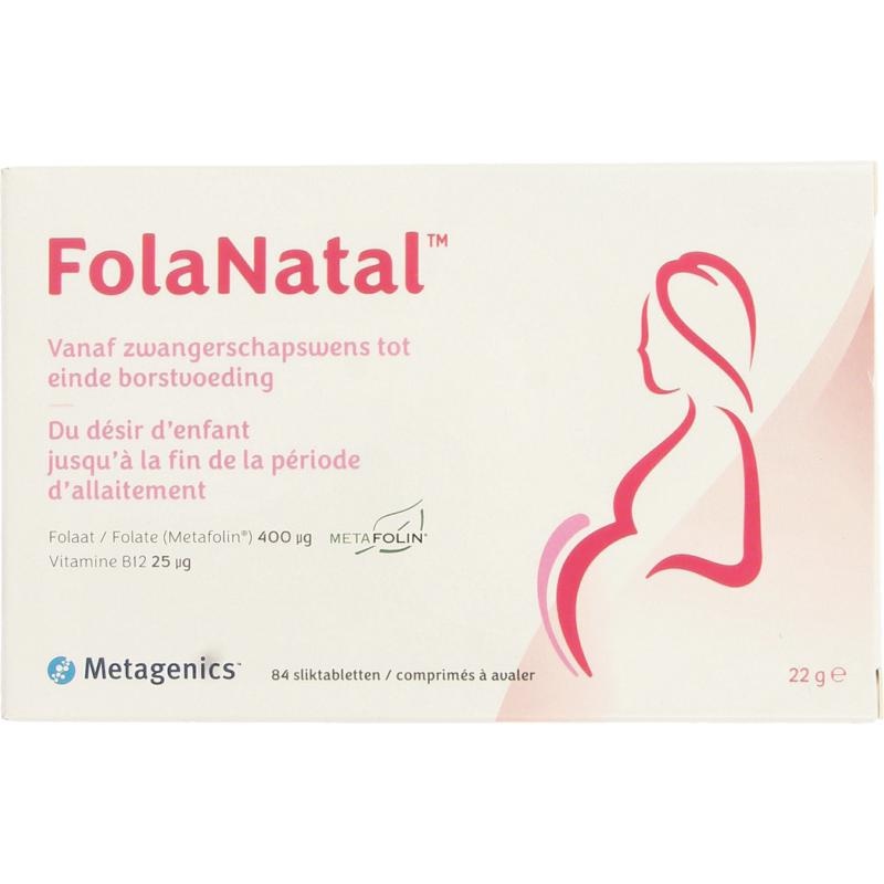Metagenics Folanatal NF - 84 tabletten