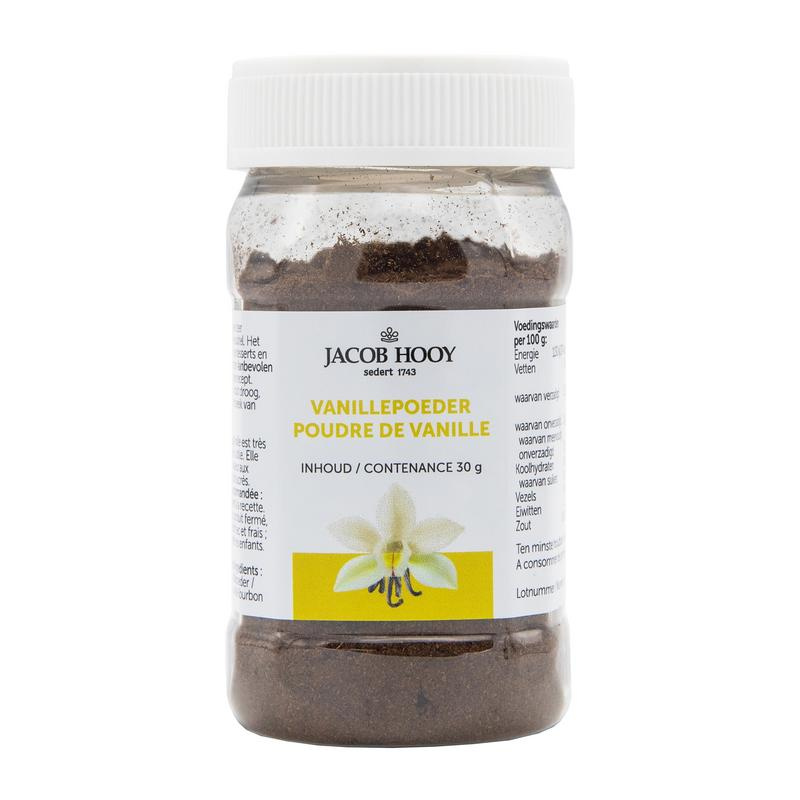 Vanille poeder bourbon 100% - 30 gram