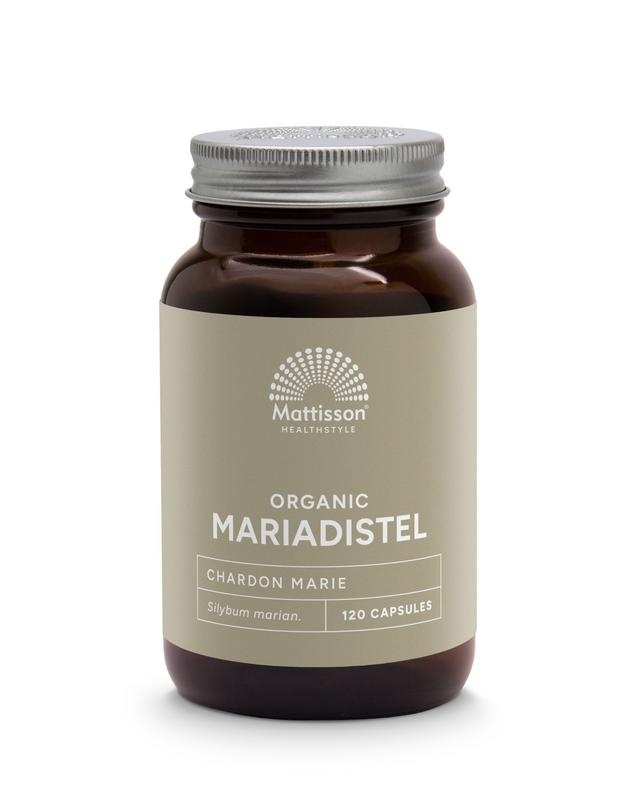 Mattisson Mariadistel 250mg organic bio - 120 vegetarische capsules