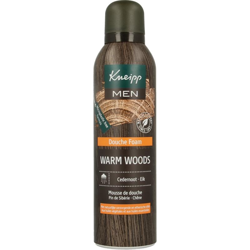 Kneipp douchefoam warm woods - 200 Milliliter