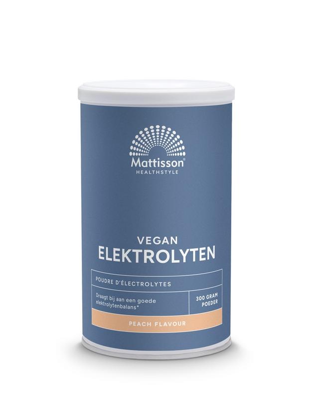 Mattisson elektrolyten poeder perzik - 300 gram