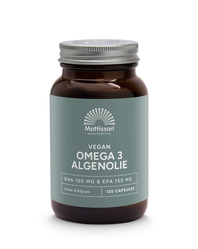 Mattisson Vegan algenolie - 120 capsules