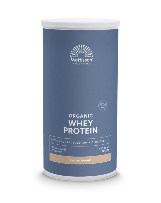 Mattisson Wei proteine cacao bio 75% - 450 gram