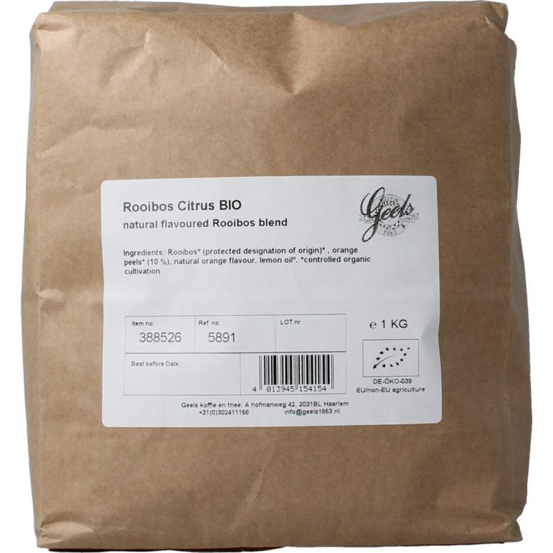 Geels Rooibos citrus bio - 1000 gram