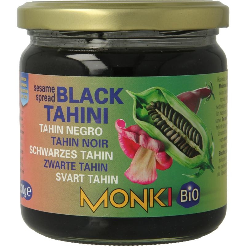Monki Zwarte tahin bio - 330 gram