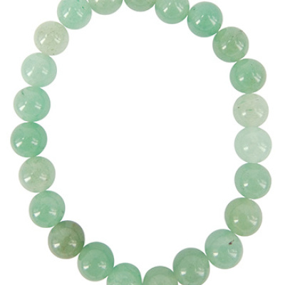 Ruben Robijn Kralenarmband aventurijn groen Ruben Robijn Kralenarmband aventurijn groen