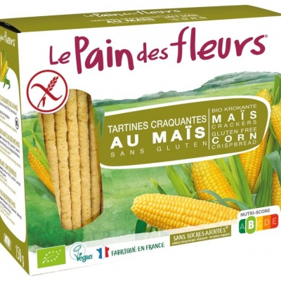 Pain Des Fleurs Mais rijst crackers