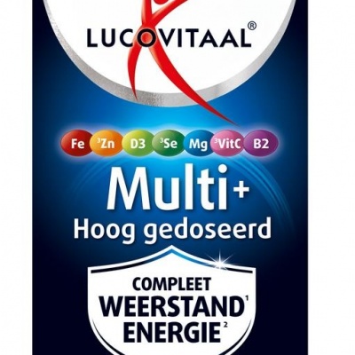 Lucovitaal Multi+ weerstand hoog gedoseerd Lucovitaal Multi+ weerstand hoog gedoseerd