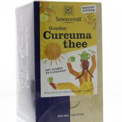 Sonnentor Gouden kurkuma thee bio Sonnentor Gouden kurkuma thee bio