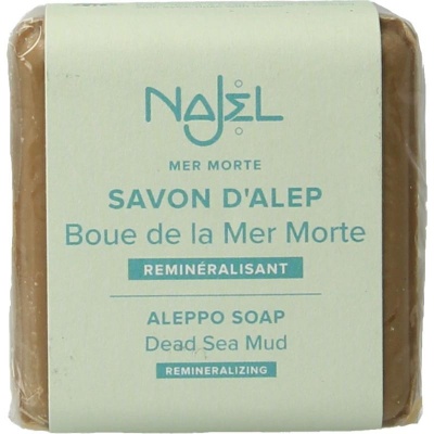 Najel Aleppo zeep scrub dode zee klei