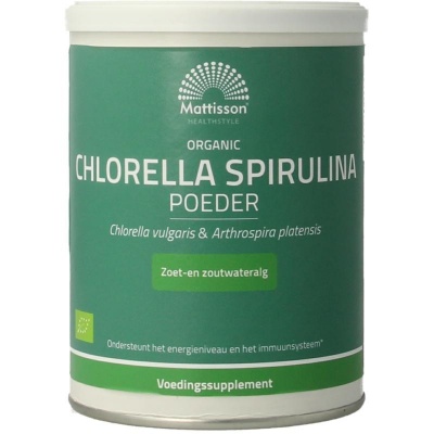 Mattisson Organic chlorella spirulina Mattisson Organic chlorella spirulina