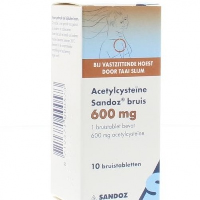 Sandoz Acetylcysteine 600 mg Sandoz Acetylcysteine 600 mg