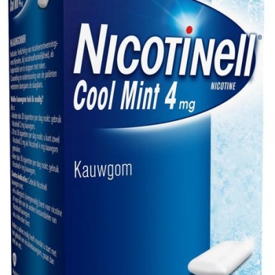 Nicotinell Kauwgom cool mint 4 mg