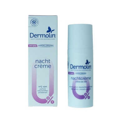 Dermolin Nachtcreme anti-aging flacon