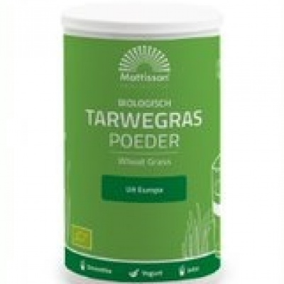 Mattisson Tarwegras poeder bio (uit Oostenrijk)