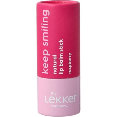 Lekker Company Lippenbalsem stick raspberry