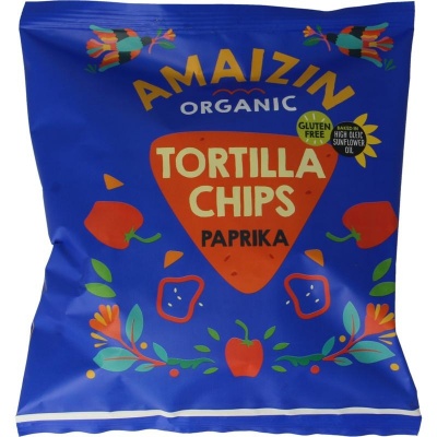 Amaizin Corn chips bio paprika Amaizin Corn chips bio paprika