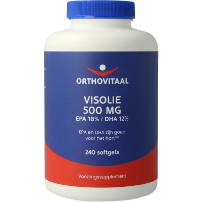 Orthovitaal Visolie 500mg EPA 18% DHA 12%