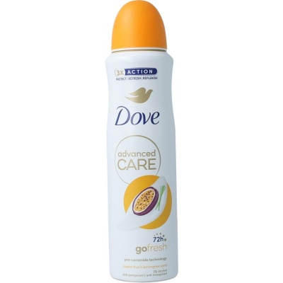 Dove Deodorant spray go fresh passievrucht & citroengr Dove Deodorant spray go fresh passievrucht & citroengr