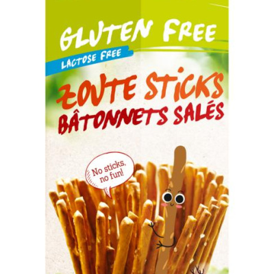 Zoute sticks glutenvrij Zoute sticks glutenvrij