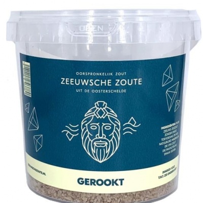 Zeeuwsche Zoute Zout gerookt emmer