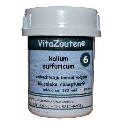 Kalium sulfuricum VitaZout Nr. 06