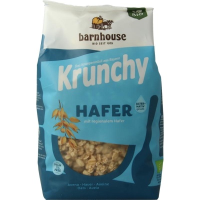 Barnhouse Krunchy pur haver suikervrij Barnhouse Krunchy pur haver suikervrij