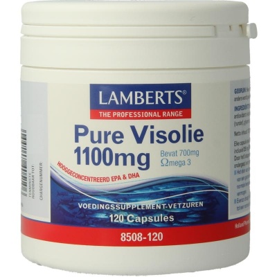 Lamberts Pure visolie 1100 mg omega 3
