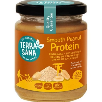 Terrasana Proteine pindakaas fijn bio