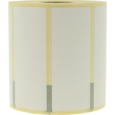 Spruyt Hillen Etiket blanco 75 x 30 mm op rol