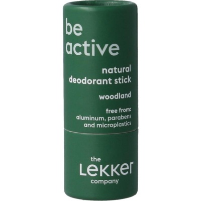 Lekker Company Deodorant travel be active