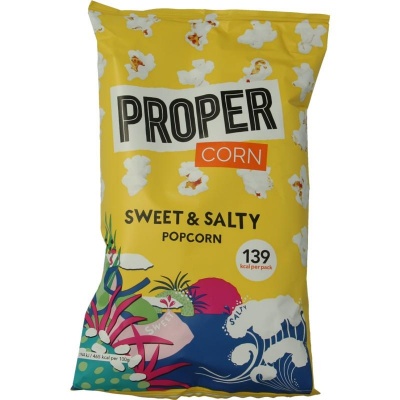 Propercorn Popcorn sweet & salty Propercorn Popcorn sweet & salty