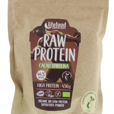 Lifefood Raw protein cacao spirulina bio
