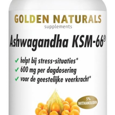Golden Naturals Ashwagandha 600 mg