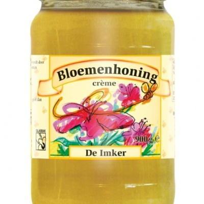 De Imker Bloemenhoning creme