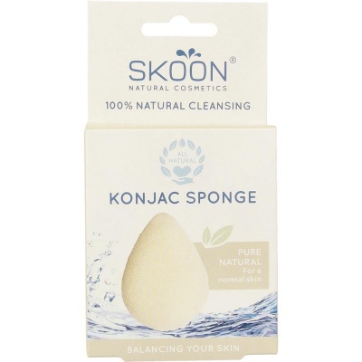 Skoon Konjac spons pure bio Skoon Konjac spons pure bio